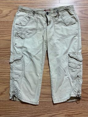 y2k 2000s Unionbay Cargo Capri Pants Grunge Women’s Size 11